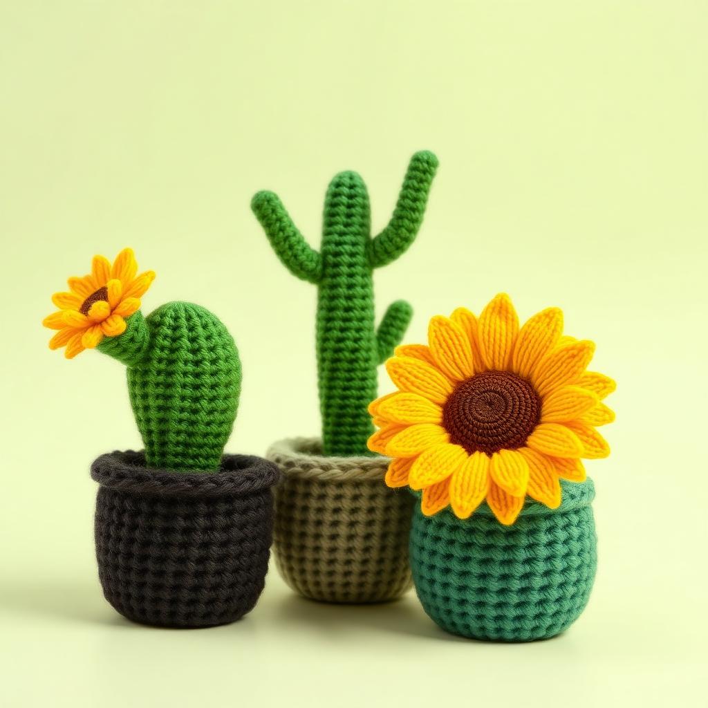 Potted plants